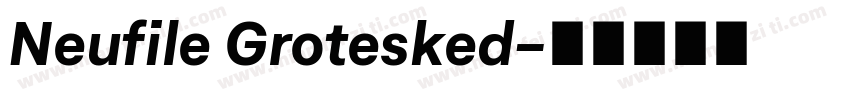 Neufile Grotesked字体转换